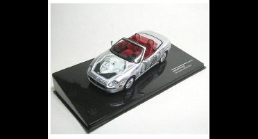 Modelauto Maserati Spyder Cambiocorsa 2002 silver 'Einstein' - Schaal 1:43