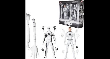 Marvel Legends Series Future Foundation Mister Fantastic en Spider-Man, twee Fantastic Four-stripactiefiguren van 15 cm