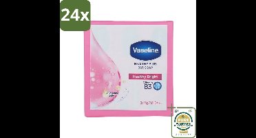 Vaseline - Healthy Bright - Zeeptablet - Reinigend & Verzorgend - 3x75 ml - Voordeelverpakking - 24 stuks - Reiniging - Gezondheid