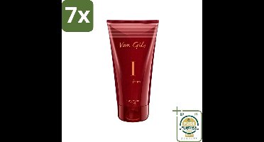7 x Van Gils - Douchegel - I for Her - Zachte Reiniging & Luxe Geurbeleving - 150 ml - Grootverpakking - Douchegel Vrouwelijk - Douchegel Voor Vrouwen - Luxe Douchegel - Reiniging Huid - Schuimende Douchegel