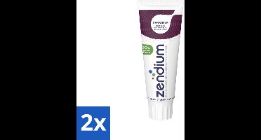 2 x Zendium Tandpasta Sensitive 75 ml - Gevoelige Tanden - Natuurlijke Enzymen - Mondgezondheid - Fluoride - SLS-vrije Tandpasta