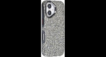 TUNIQ backcover hoesje voor Apple iPhone 16 - glitter - Grijs