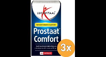 3x Lucovitaal Prostaat Comfort (60 capsules)