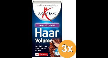 3x Lucovitaal Haar Volume (30 capsules)