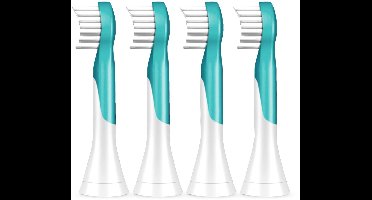 Philips Sonicare For Kids HX6034/33 - Opzetborstels - 4 stuks