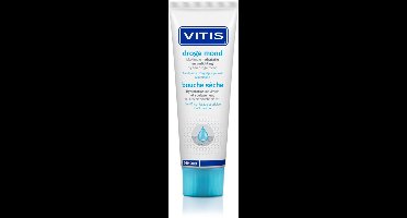 Vitis - Tandpasta Droge Mond - 3 x 75 ml - Voordeelverpakking