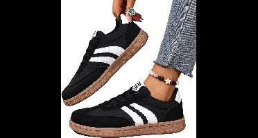 Currero Schoenen Dames - Sneakers - Comfortabel - Slippers - Casual - Volwassenen - Zwart 37.5
