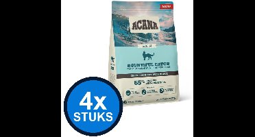 4x Acana - Cat bountiful catch salmon & herring 1,8kg - Kattenvoer - 1.8 kg