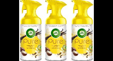 Air Wick Pure Luchtverfrisser Spray – Vanille & Shea Butter 3 x 250 ml