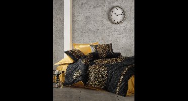 Asir - Dekbedovertrekset - Goud en Zwart - 135 x 200 cm