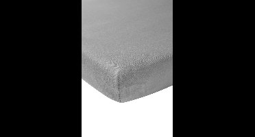 Meyco Baby Uni hoeslaken wieg - grey - 40x80/90cm