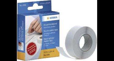 Herma dubbelzijdig plakband 12m 1081