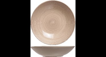 Cosy & Trendy Turbolino Diep Bord - Ø 21 cm - Bruin - Set-6