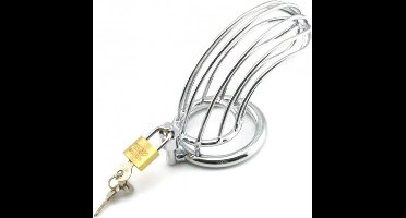 Power Escorts - Prison Break - Verstelbare Cockcage Met Slot - 45 mm - Medium Size - BR90 - Metaal