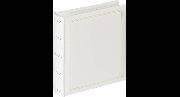 Walther ME-138-W Monza - Memo insteekalbum - Formaat 21 x 22 cm - 200 foto's 10 x 15 cm - Wit