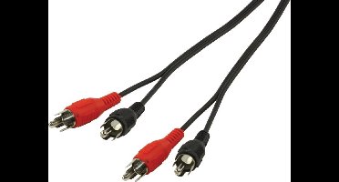 HQ Basic Audio Kabel 2x Rca Mannelijk - 2x Rca Mannelijk 5.00 M
