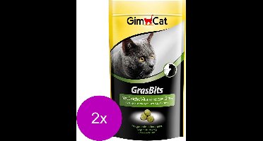GimCat GrasBits - Kat - Snack - 2 x 40 gr
