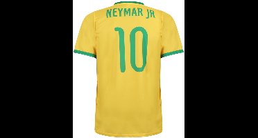 Neymar Brazilie Voetbalshirt - Voetbalshirts Kinderen - Jongens en Meisjes - Sportshirts - Volwassenen - Heren en Dames - Maat XL