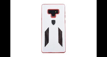 UNIQ Accessory Galaxy Note 9 Kunstleer Hard Case Back cover - Wit (N960F)