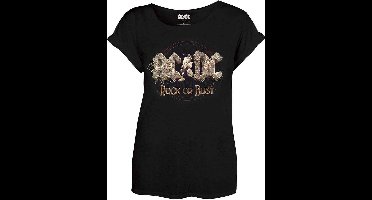 AC/DC - Rock Or Bust Dames T-shirt - L - Zwart