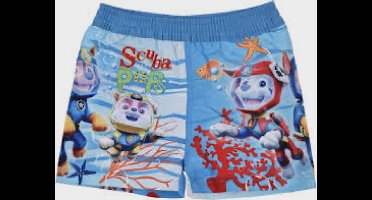 Paw Patrol zwembroek Scuba Pups - blauw - maat 116 / 6 jaar
