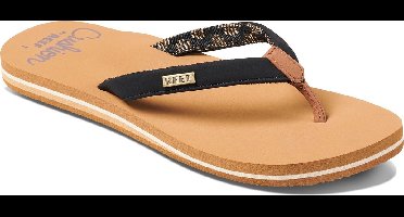 Reef Cushion Sands Dames Slippers - Zwart/Bruin - Maat 41
