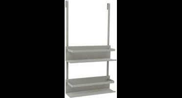 LOFT-GAME Doucherek om op te hangen aan de douchewand Mat Grijs