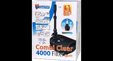 Superfish Combi clear 4000 - uvc 7 watt - 1950 l/uur