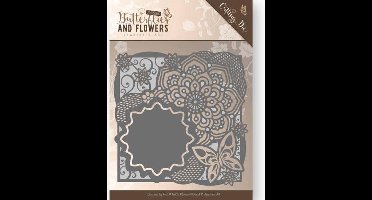 Mal - Jeanine's Art -  Classic Butterflies and Flowers - Vlinder Omlijsting