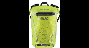 Rugzak Oxford Aqua 20 Liter Fluo - Fluo rugzak - Waterdichte Rugzak - Rolltop Sluiting - Reflecterende details - Soft Padding - 20 Liter