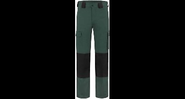 Top Rock Werkbroek WBC6040-006 katoen/poly Flessengroen/Zwart - groen - 54