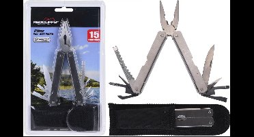 Redcliffs Multitool Grijs/zwart 26 X 15 X 2 Cm 1 Stuk