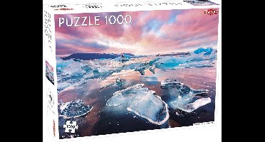 Tactic Vatnajökull National Park – Puzzel – 1000 stukjes – IJslands Gletsjerlandschap – Indrukwekkende Natuur en IJsvlakten – Hoogwaardige Scandinavische Kwaliteit