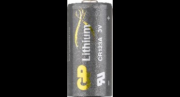 CR123A batterij GP lithium 3V 1 stuk
