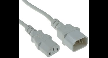 ACT Netsnoer C13 - C14 wit 3 m AK5427