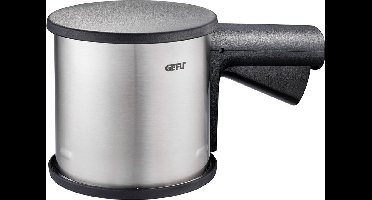 GEFU SIVA Meel- en Poedersuikerzeef 20,5 cm – Eenhandsbediening – RVS – Voor Bloem, Cacao en Suiker