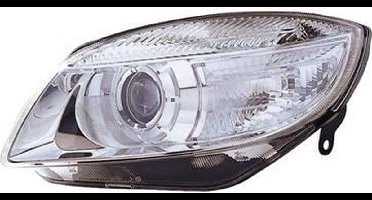 VanWezel 7641963 - Phare gauche avec clignotant pour Skoda Fabia de 2007 au 03/2010