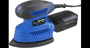 Westfalia WDS130 Delta-Schuurmachine - Met Schuurpapier K60/K80/K120 en Stofopvangzak - 130 W