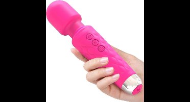 Wand Vibrator - Clitoris Stimulator - G-spot Stimulator - Oplaadbaar - Waterdicht Vibrator - Vibrator - Roze Vibrator - Wand Vibrator