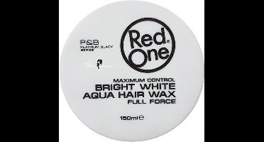 6x RedOne Haarwax – Aqua Hair Wax Wit