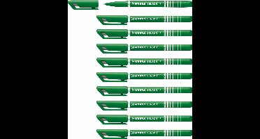 STABILO SENSOR - Fineliner 0,3 mm - Groen - Doos 10 stuks