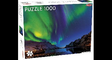 Tactic Northern Lights in Tromsø – Puzzel – 1000 stukjes – Noorderlicht boven Noorwegen – Magisch Nachtlandschap – Hoogwaardige Scandinavische Kwaliteit