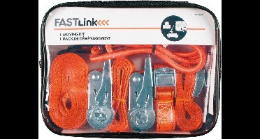Master Lock 3249EURDAT - Verhuisset - Spanbanden set - Bagageriem - Set van spanbanden en snelbinders - Inclusief handige opbergtas