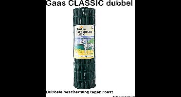 Giardino Geplastificeerd tuingaas groen 102 cm | rol 5 m, 10 m of 25 m 25 meter