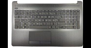Topcase incl. keyboard geschikt voor HP 15-da1017nb (Belgisch Azerty)