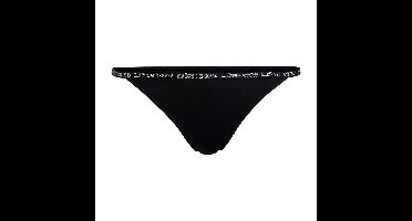 SOLID TANGA PANTIE BLACK BEAUTY - MAAT 38
