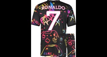 Ronaldo Al-Nassr Voetbaltenue - Gaming Tenue- Maat 128