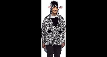 Boland - Poncho Zebra - Volwassenen - Zebra - Dieren