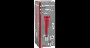 Electropneumatische Hoorn 12/24V 8A met Turkse fluit 11DB dubbele polariteit