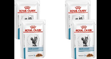 Royal Canin - Kattenvoer Nat Skin & Coat - 48 x 85 gr